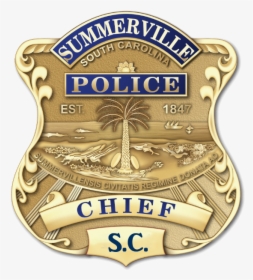 Summerville Police Department Badge, HD Png Download, Free Download
