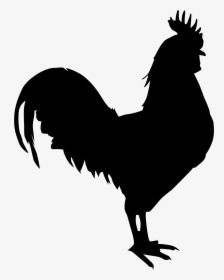Transparent Rooster Clipart - Rooster Silhouette Svg, HD Png Download, Free Download
