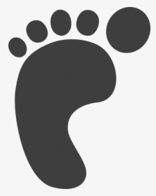 Foot Print Foot Feet - Footprint Clipart, HD Png Download, Free Download