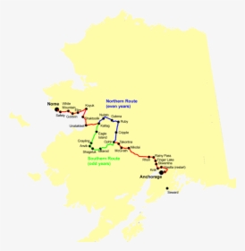 Iditarod Route, HD Png Download, Free Download