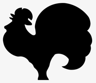 Rooster Silhouette Png - Силуэт Петуха, Transparent Png, Free Download
