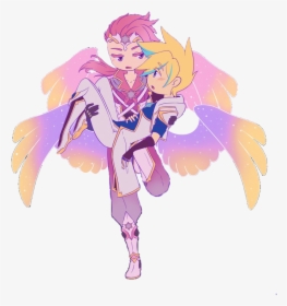 #leagueoflegends #ezreal #varus #starguardian #yaoi - Star Guardian Ezreal And Varus, HD Png Download, Free Download