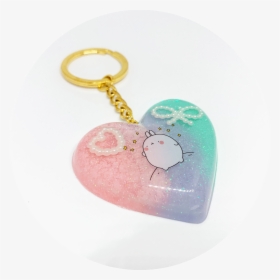 Molang Heart - Stars - Keychain, HD Png Download, Free Download