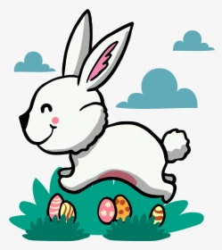 Clip Art White Rabbit Easter European, HD Png Download, Free Download
