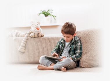 Kidjo Boy Tablet - Sitting, HD Png Download, Free Download
