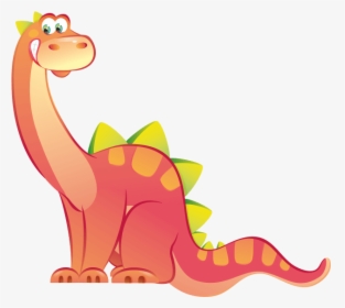 Dinosaurs Wall Decals For Kids, Brontosaurus Wallsticker - Dinosauri Colorati Da Stampare, HD Png Download, Free Download