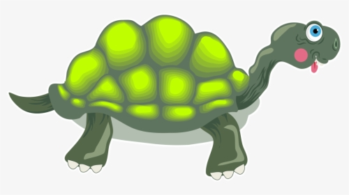 Free Brontosaurus Free Adder Free Tortoise Cartoon - Tortoise Cartoon Transparent, HD Png Download, Free Download
