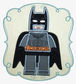 Batman Kego - Cartoon Hand Embroidery Designs, HD Png Download, Free Download