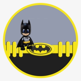 Batman Free Printable Labels - Batman Cake Topper Printable, HD Png  Download - kindpng