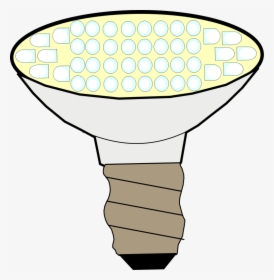 Free To Use & Public Domain Light Bulb Clip Art - Led Lights Clip Art, HD Png Download, Free Download