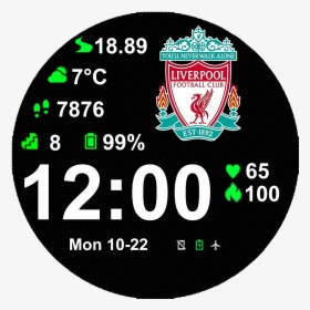 Liverpool Fc Watchface - Watch Face Amazfit Bip Liverpool, HD Png Download, Free Download