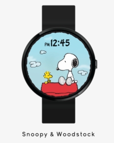 Snoopy & Woodstock - Analog Watch, HD Png Download, Free Download