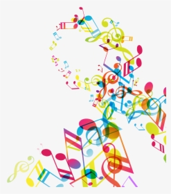 Clip Art Music Notes Poster - Musical Notes Clip Art, HD Png Download, Free Download