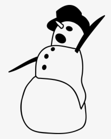 Vector Snowman Drawing Transparent Png Clipart Free, Png Download, Free Download