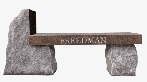Boulder Bench - Boulder Cremation Bench, HD Png Download, Free Download