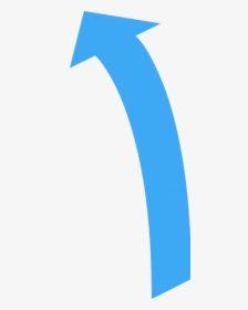 Free Png Download Curved Arrow Pointing Up Png Images - Blue Arrow Pointing Up Png, Transparent Png, Free Download
