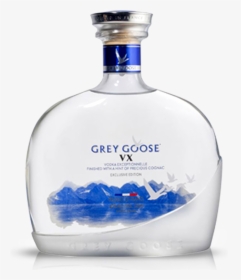 Transparent Grey Goose Bottle Png - Grey Goose Vx Gb, Png Download, Free Download