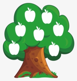 Apple Tree Clipart Cartoon Transparent Image And Png - Apple Tree Clipart, Png Download, Free Download
