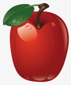 Apple Png Clipart - Apple Illustration On Transparent Background, Png Download, Free Download