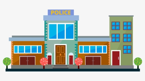 Police Station Police Officer Clip Art - Police Station Vector Png, Transparent Png, Free Download