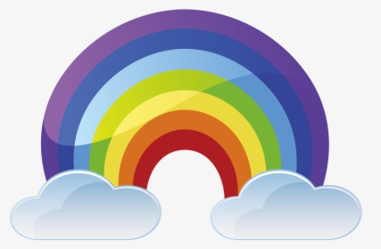 Cartoon Rainbow 1500*1500 Transprent Png Free - Graphic Design, Transparent Png, Free Download