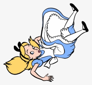 Alice In Wonderland Clipart Falling, HD Png Download, Free Download