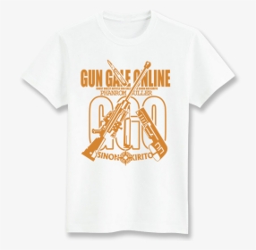 Sword Art Online Ggo Short Sleeve T Camisa, Camiseta - T-shirt, HD Png Download, Free Download