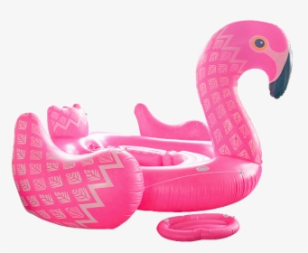 Giant Flamingo Pool Floats For 6 To 8 Adults Capacity - Inflatable, HD Png Download, Free Download