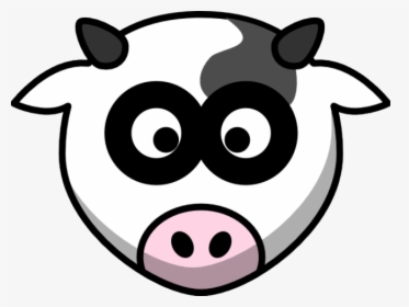Cartoon Cow Head Drawing, HD Png Download, Free Download