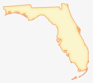 Florida Pink Map, HD Png Download, Free Download
