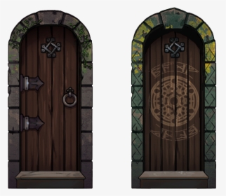 Dungeonland Door Token Board Game Fantasy Rpg Token - Home Door, HD Png Download, Free Download