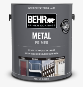 Can Of Metal Primer - Primer Behr, HD Png Download, Free Download