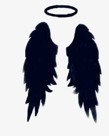 #angle #wings #black #dark #evil #darkness #sad, HD Png Download, Free Download