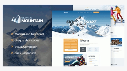 Snow Mountain - Flyer, HD Png Download, Free Download