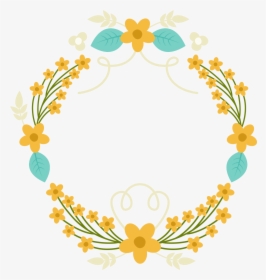 Garland Laurel Wreath Warm Color Simple Png And Psd - Risk Free Vector, Transparent Png, Free Download