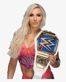 Charlotte Flair Smackdown Women"s Champion , Png Download - Charlotte Flair Smackdown Women's Champion, Transparent Png, Free Download
