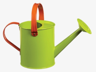 Small Green Watering Can With Red Handles - Watering Can Transparent Background, HD Png Download, Free Download