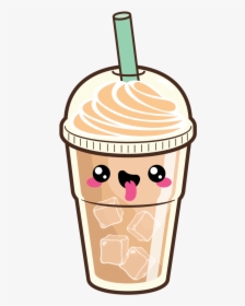 Cute Iced Latte - Kawaii Cute Fall Backgrounds, HD Png Download, Free Download
