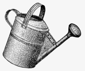 Watering-can - Watering Can Drawing, HD Png Download, Free Download