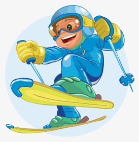 Learn To Ski Or Ride For Free - Skiing Clipart Free, HD Png Download, Free Download