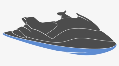 Grey Jet Ski - Personal Watercraft, HD Png Download, Free Download