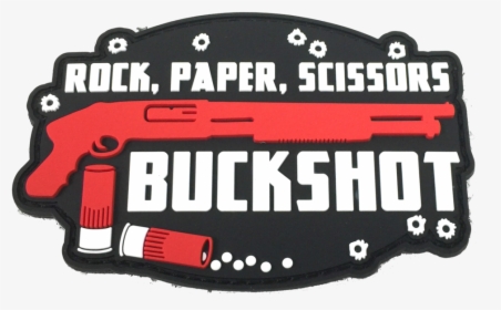 Rock, Paper, Scissors, Buckshot - Label, HD Png Download, Free Download