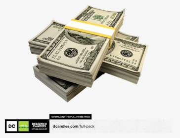 Stack Of Cash Png - Money Stacks Png, Transparent Png, Free Download