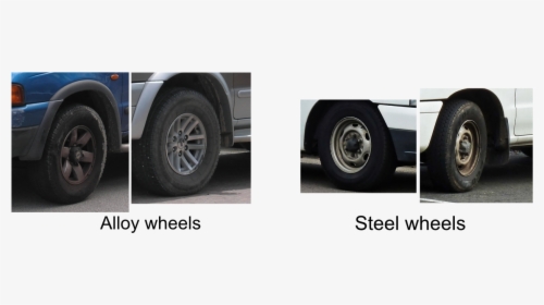 Alloy Vs Steel Wheels - Isuzu Tf, HD Png Download, Free Download