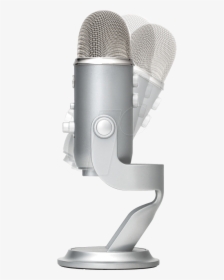 Silver Yeti Usb Microphone Blue Microphones - Blue Yeti Microphone Transparent Background, HD Png Download, Free Download