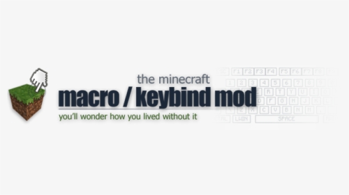 Macro Keybind Mod - Minecraft Icon, HD Png Download, Free Download