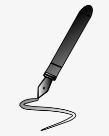 Just Calligraphy Pen Clipart Png - Clipart Pen, Transparent Png, Free Download