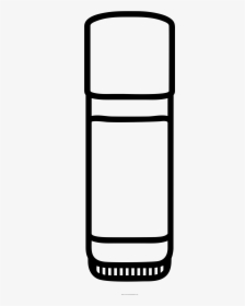 Chapstick Coloring Page, HD Png Download - kindpng