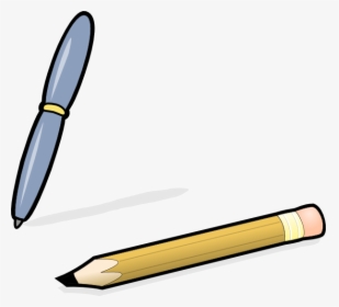 Pencil Writing Clipart Png - Pen And Pencil Clip Art, Transparent Png, Free Download