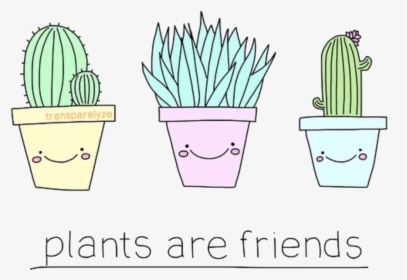 Cactus, Cute, Pastel - Png Cute Tumblr Cactus, Transparent Png, Free Download